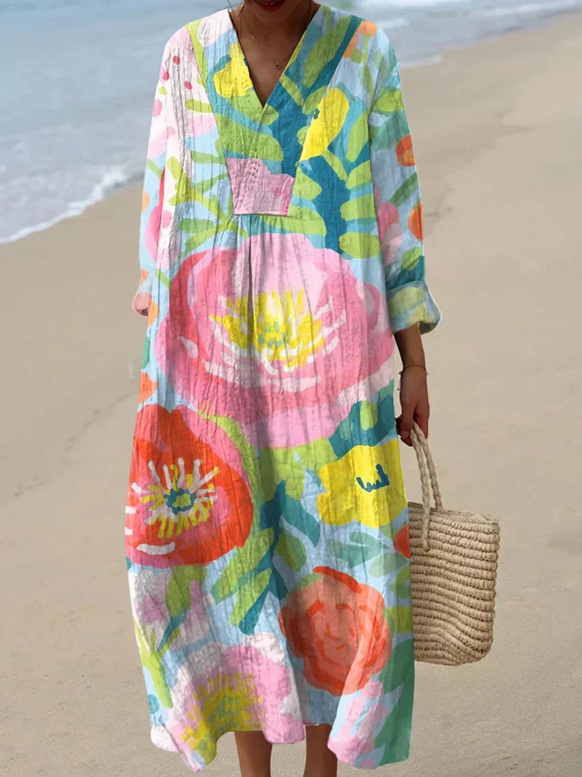 Ella - Cotton Dress Inspired by Artists