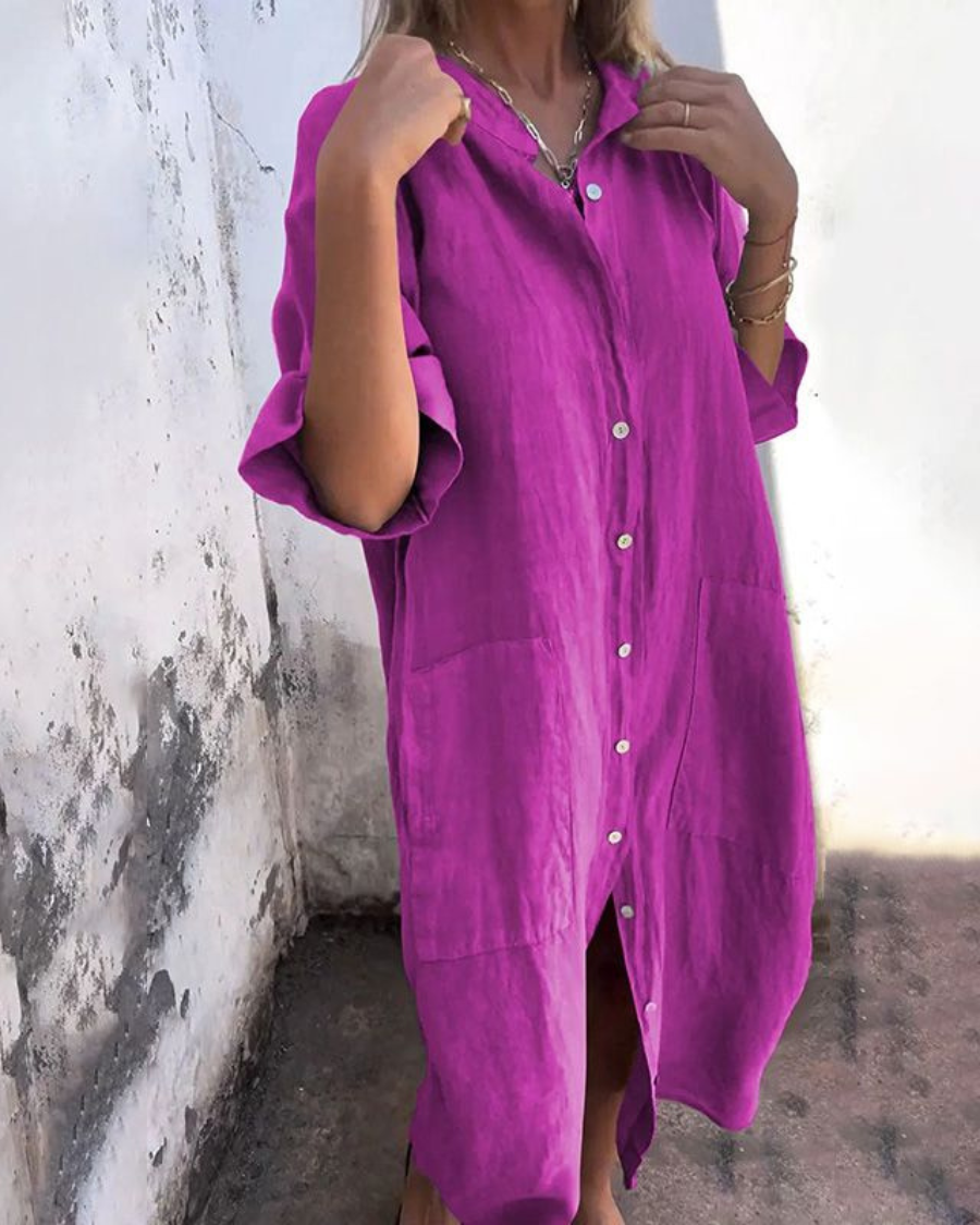 Sorelle™ | Relaxed Shirt Dress
