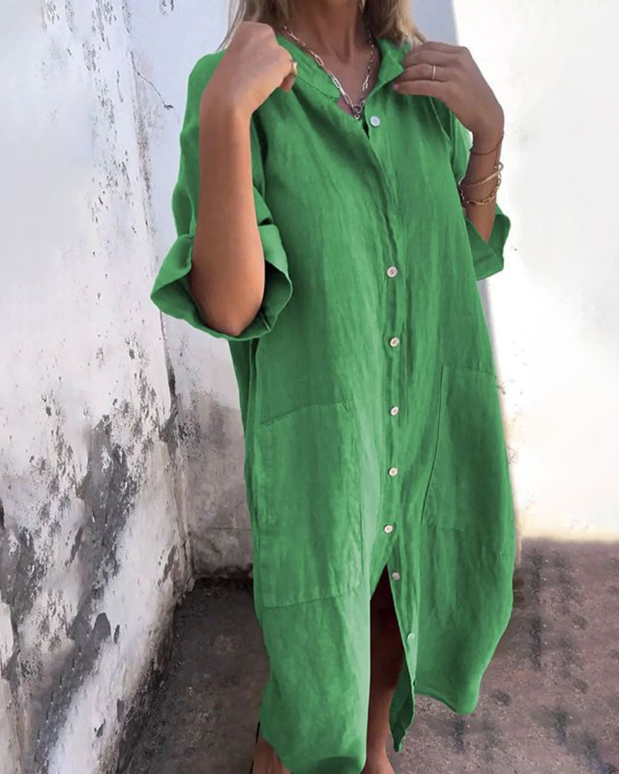 Sorelle™ | Relaxed Shirt Dress
