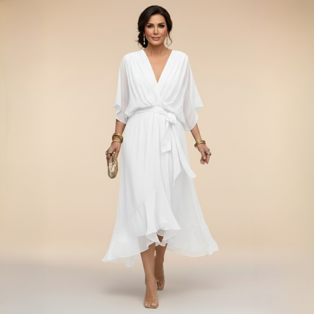 Diana™ | V-neck dress