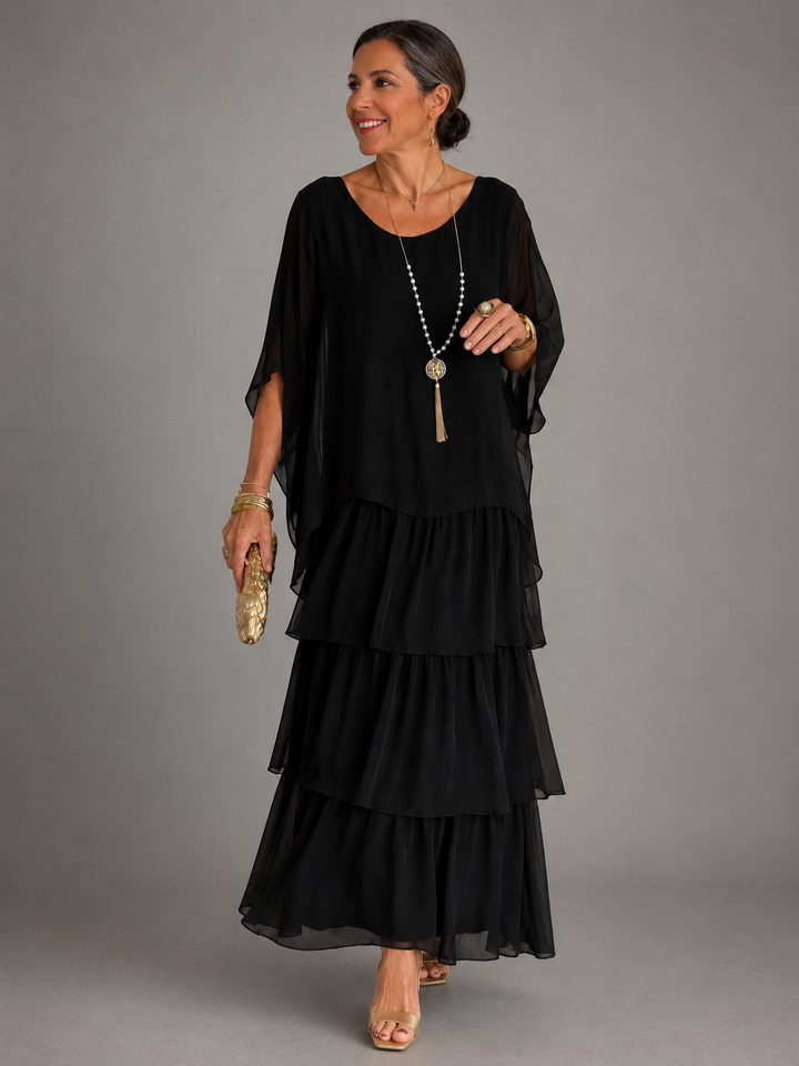 Lori™ | Elegant Flowing Maxi Dress