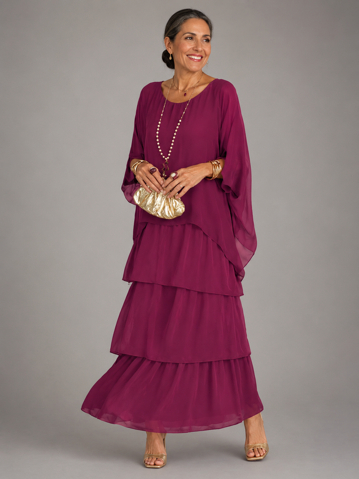 Lori™ | Elegant Flowing Maxi Dress