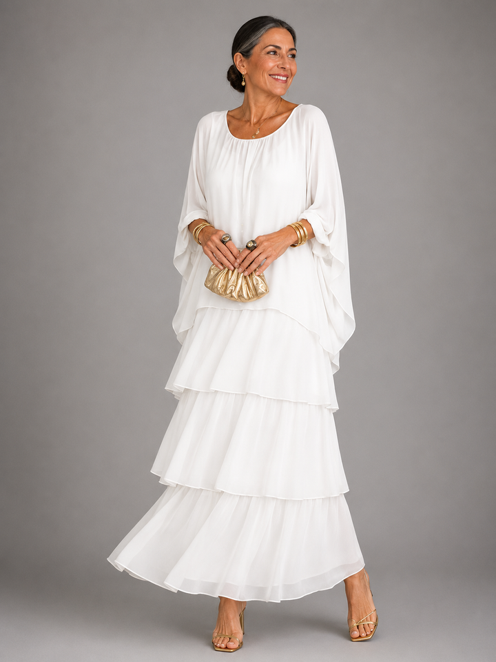 Lori™ | Elegant Flowing Maxi Dress