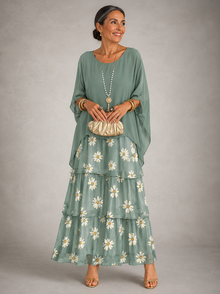 Lori™ | Elegant Flowing Maxi Dress
