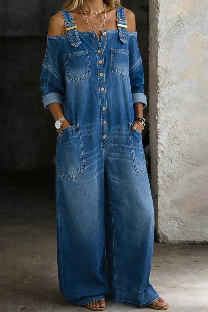 Lisa™| Off Shoulder Jumpsuit