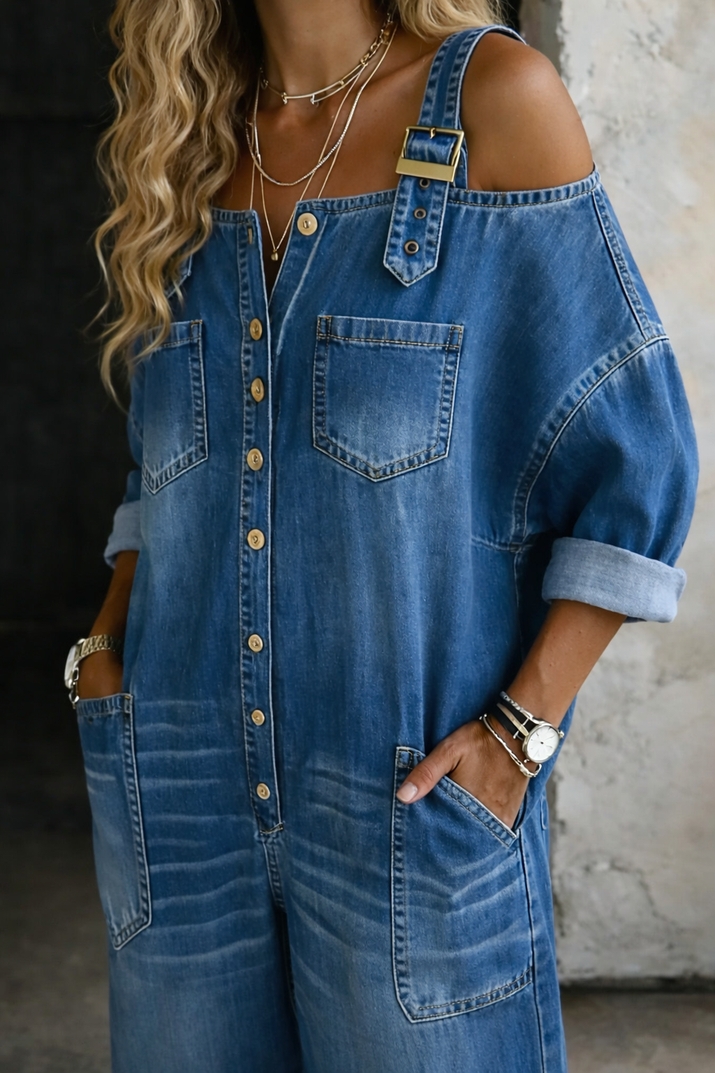Lisa™| Off Shoulder Jumpsuit