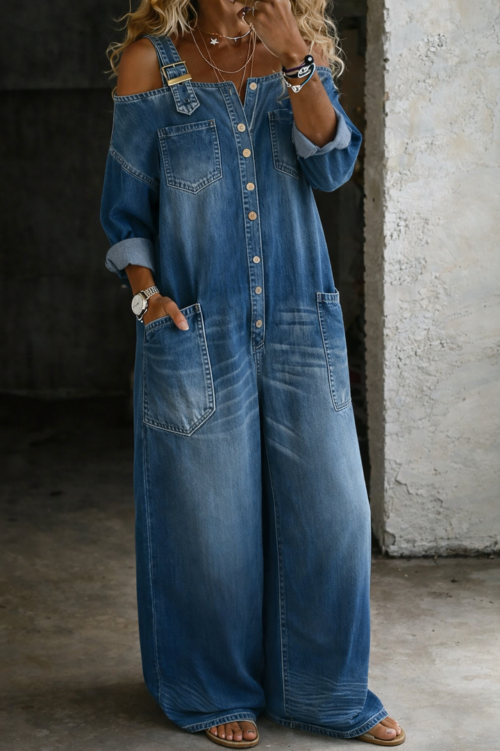 Lisa™| Off Shoulder Jumpsuit