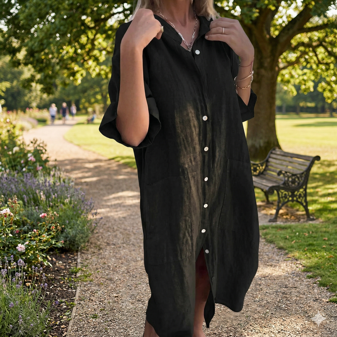 Sorelle™ | Relaxed Shirt Dress