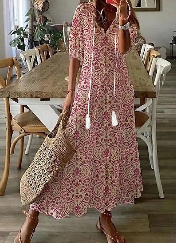 Lowy™ | Boho Flow Maxi Dress