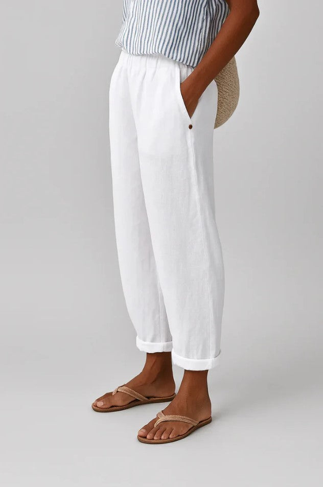 Romy™ Timeless Linen-Cotton Trousers