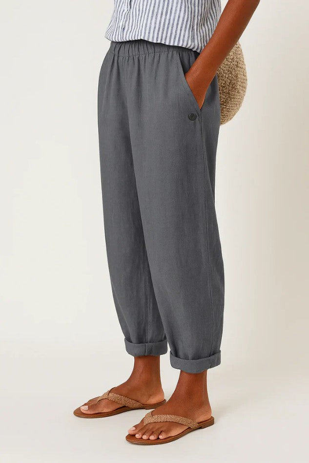 Romy™ Timeless Linen-Cotton Trousers