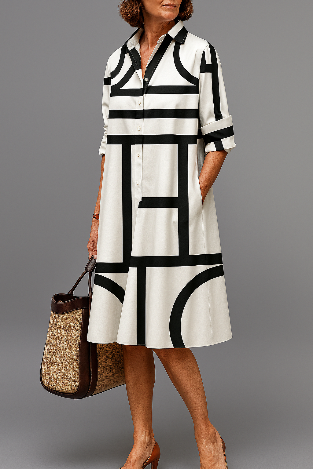 Esther™ | Stylish Midi Dress