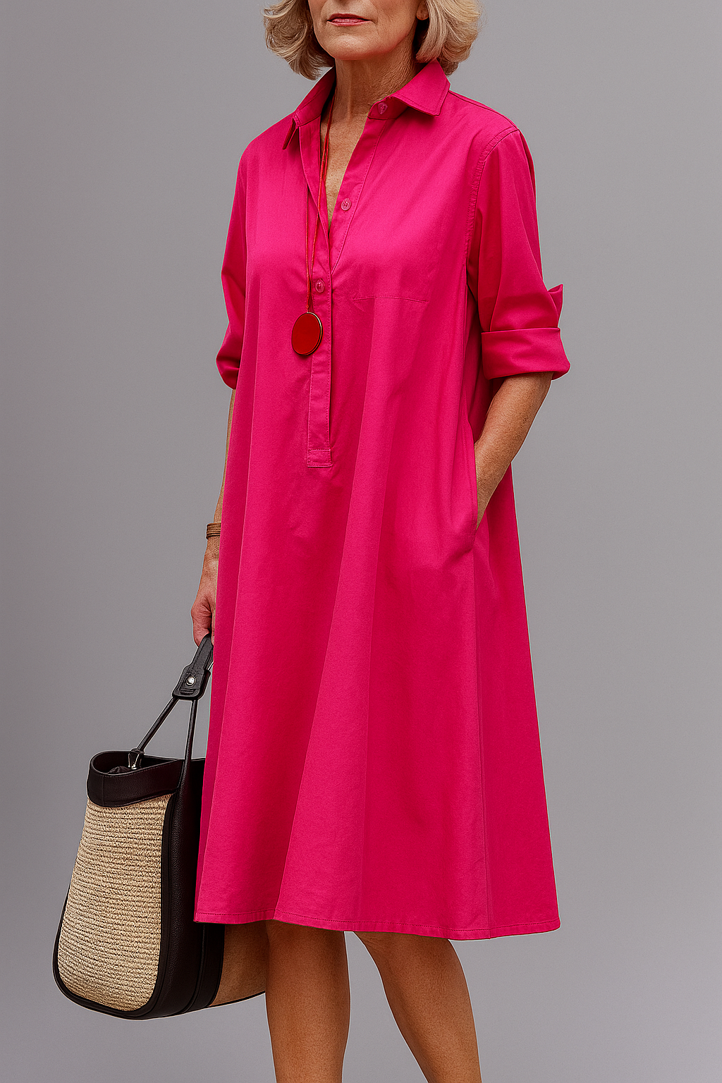 Maya™ | Sophisticated Midi Dress
