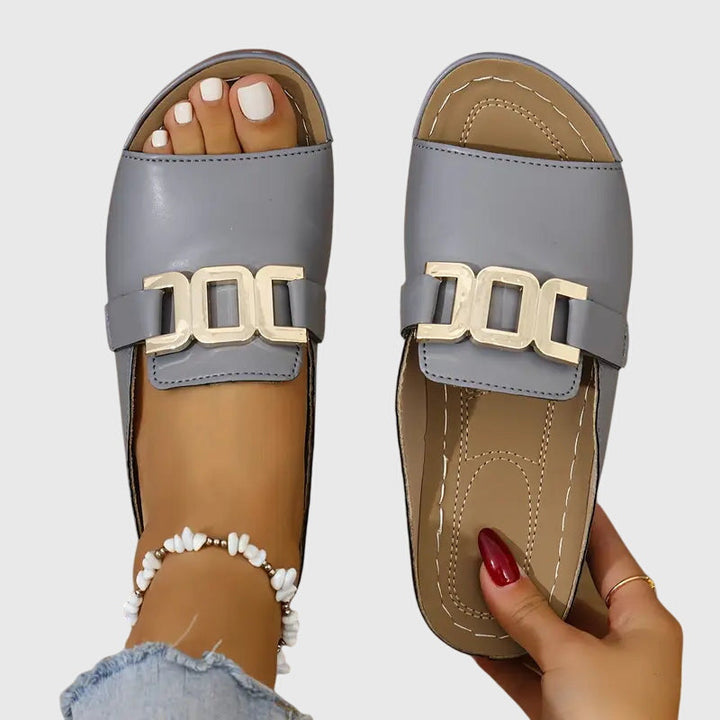 The Aurelia | Gold Embrace Sandal