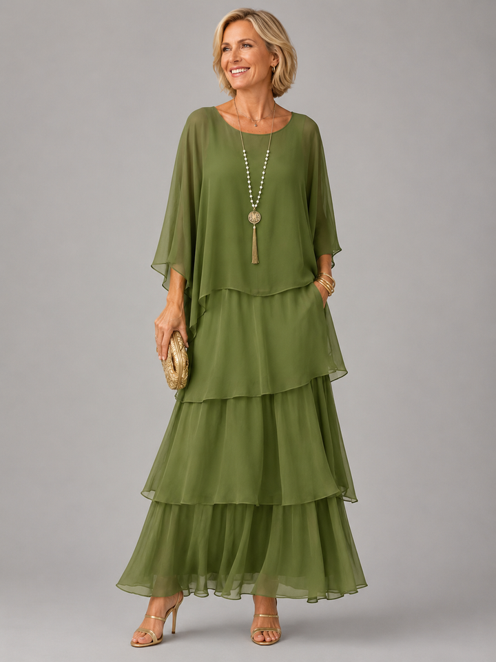 Lori™ | Elegant Flowing Maxi Dress