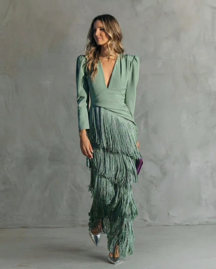 Avelisse™ | Fringe Elegance Dress