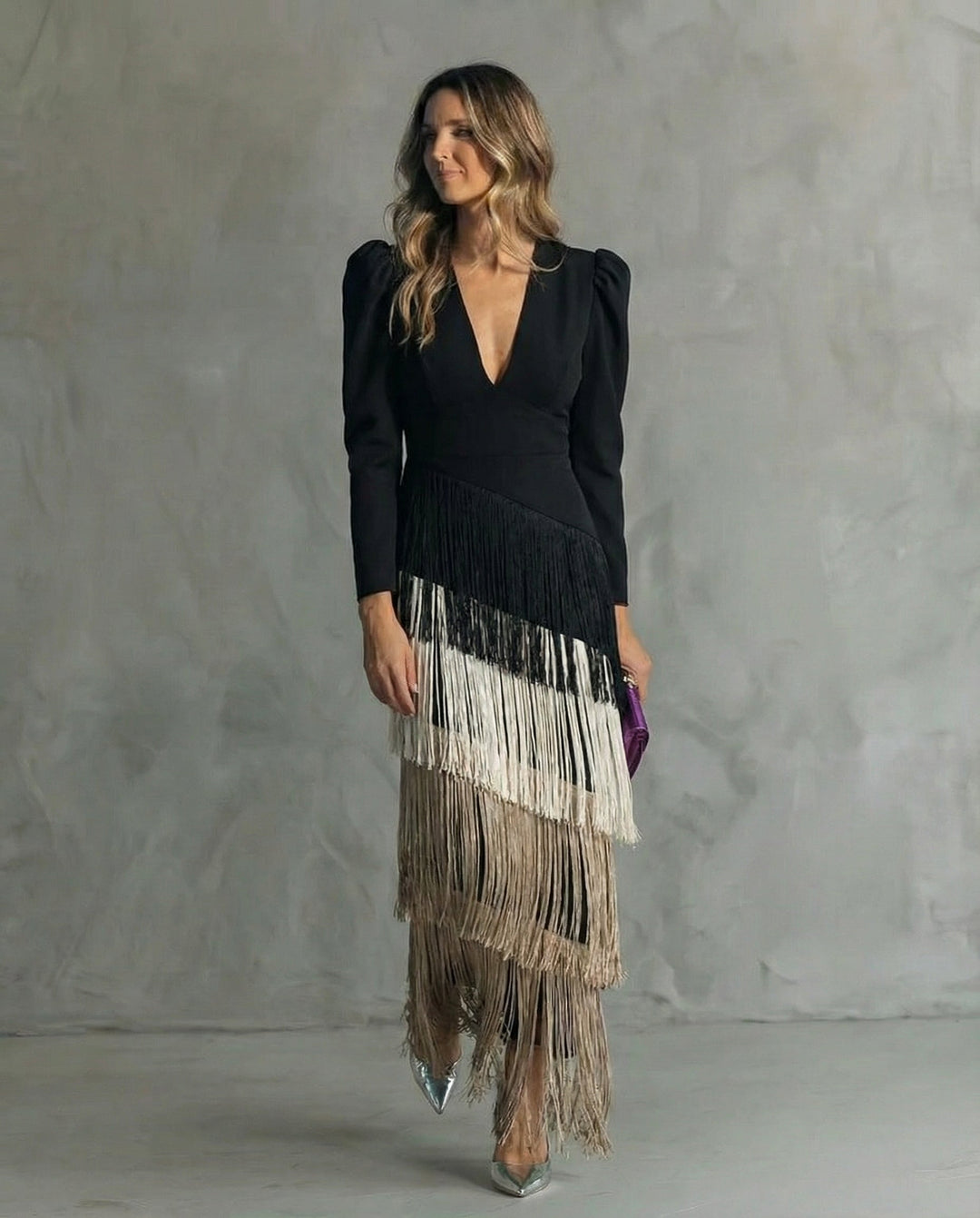 Avelisse™ | Fringe Elegance Dress