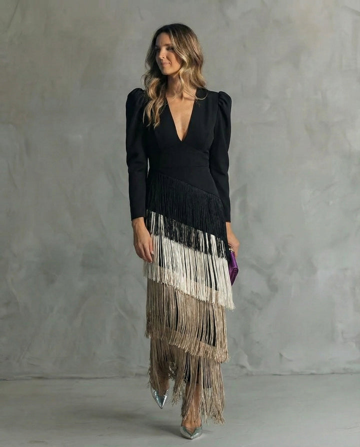Avelisse™ | Fringe Elegance Dress