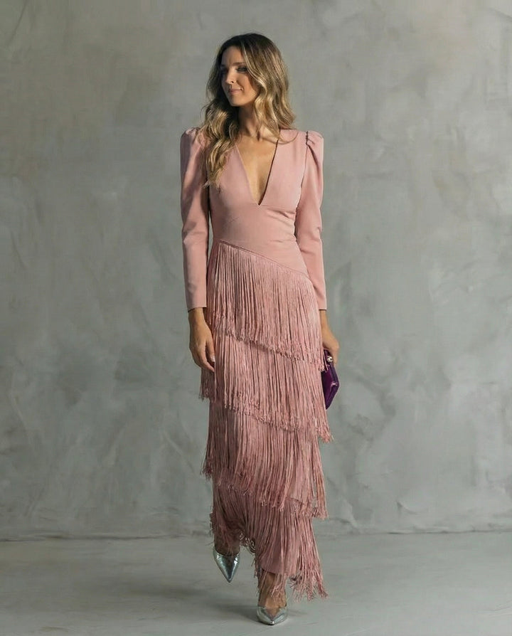 Avelisse™ | Fringe Elegance Dress