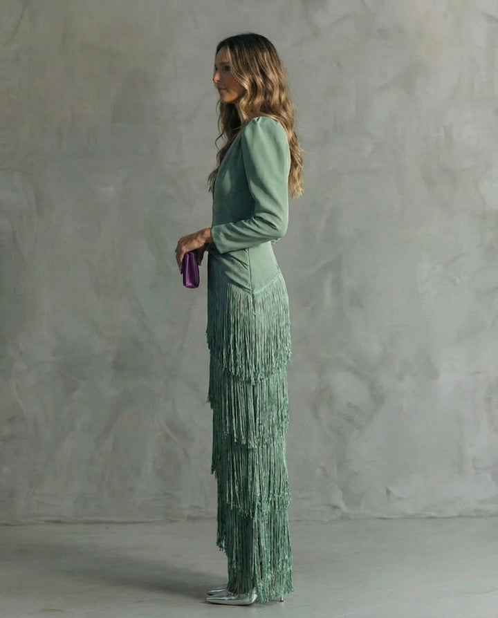 Avelisse™ | Fringe Elegance Dress
