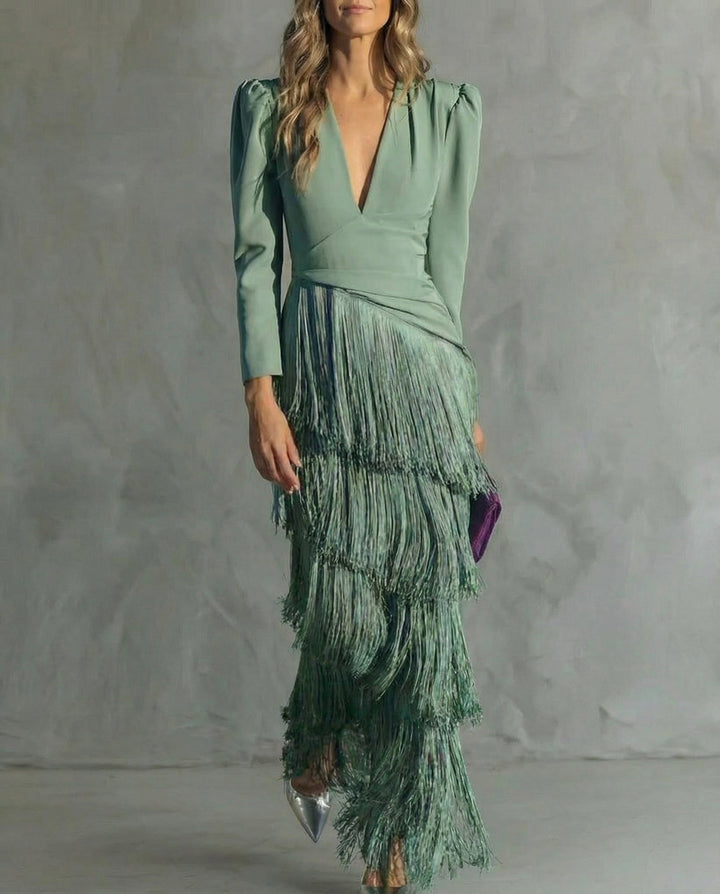 Avelisse™ | Fringe Elegance Dress