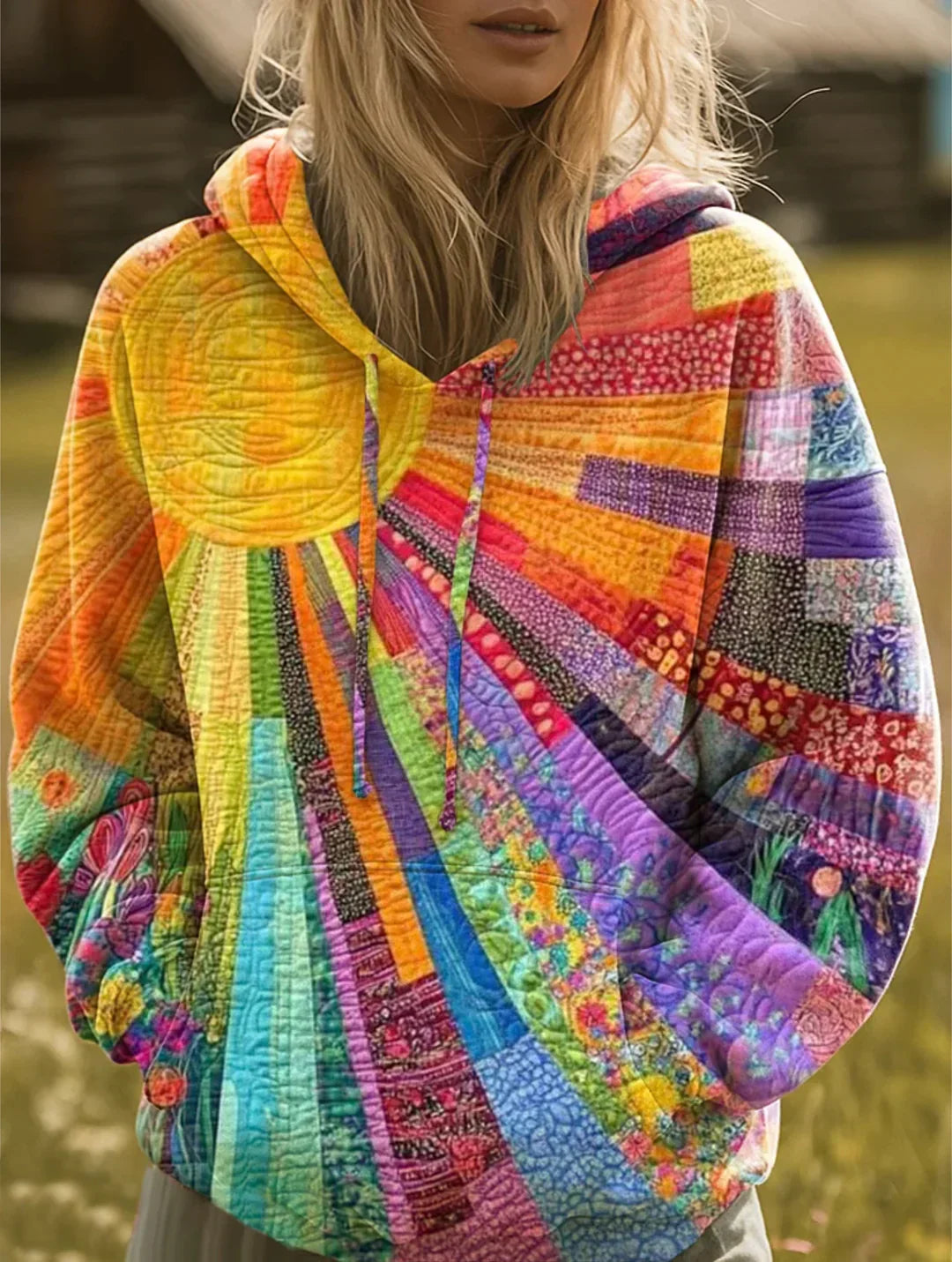 Valeria Boho Comfort Hoodie