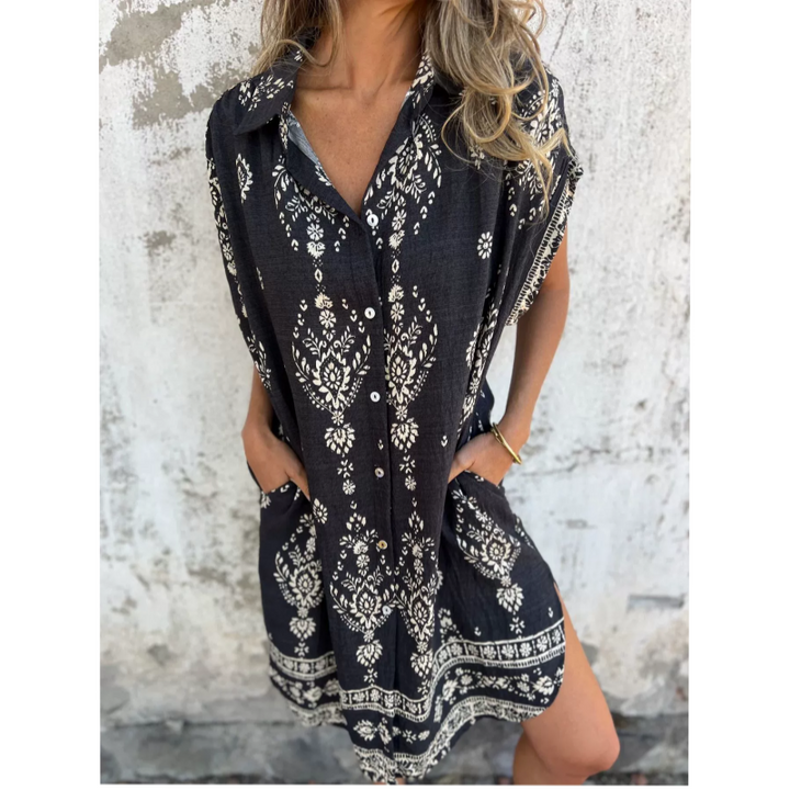 Emma™ | Printed Pocket Dress