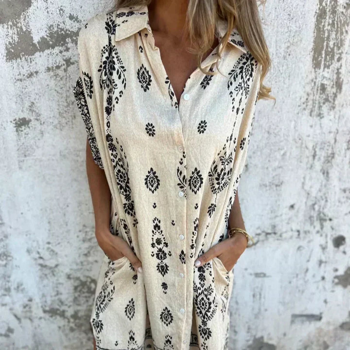 Emma™ | Printed Pocket Dress