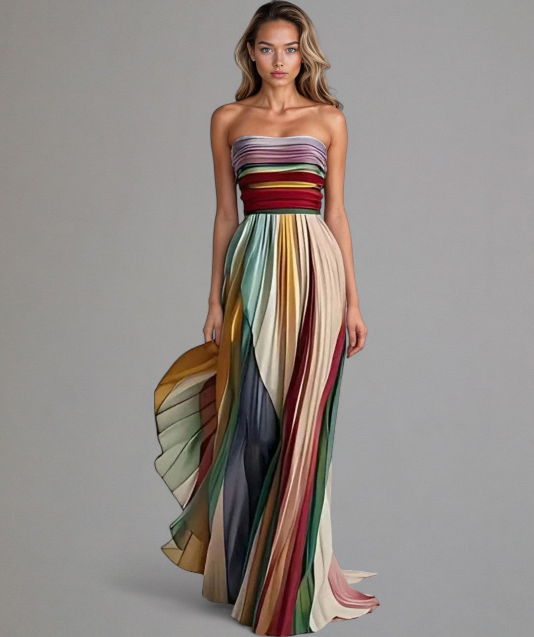 Lauren™ | Effortless Strapless A-Line Dress
