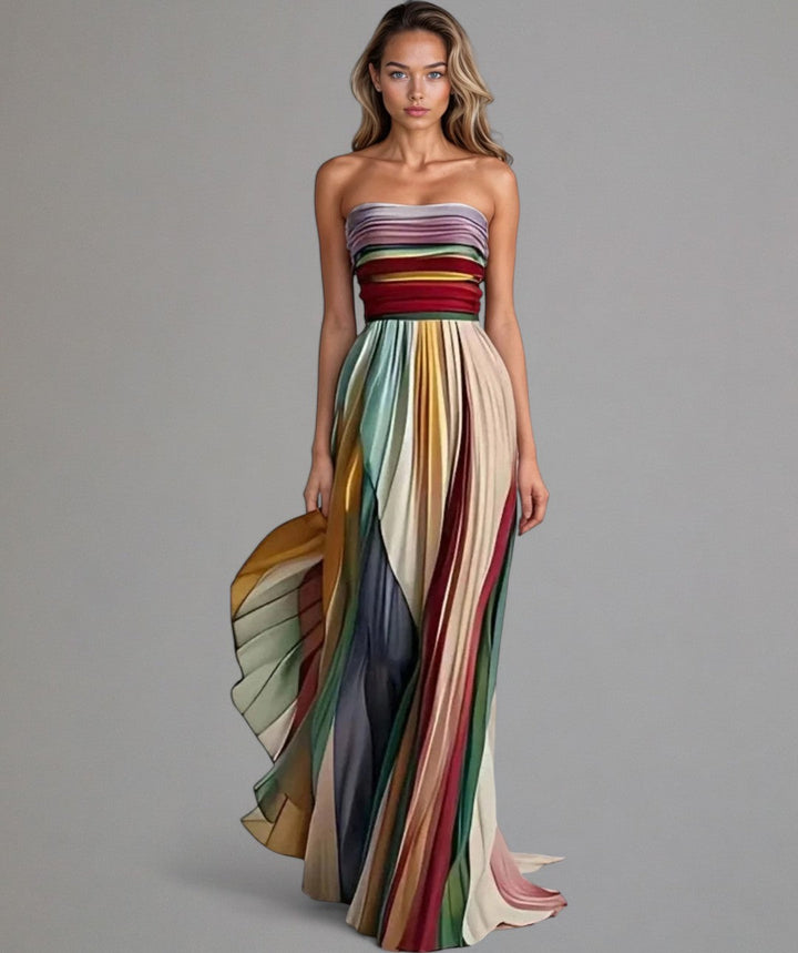 Lauren™ | Effortless Strapless A-Line Dress