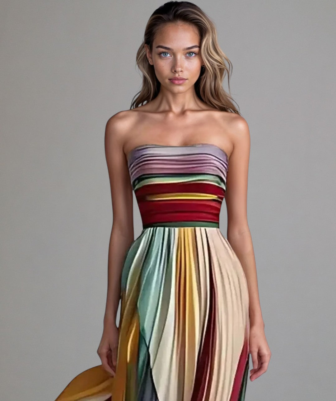 Lauren™ | Effortless Strapless A-Line Dress