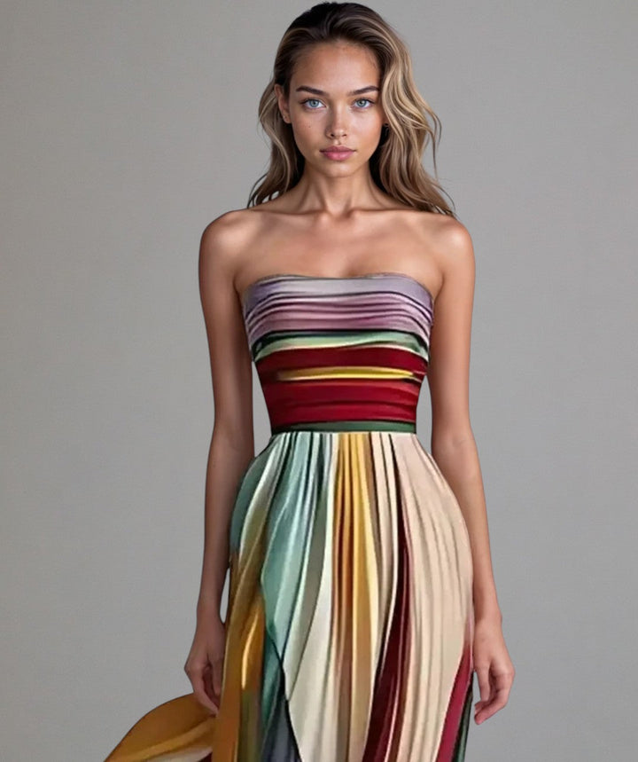 Lauren™ | Effortless Strapless A-Line Dress